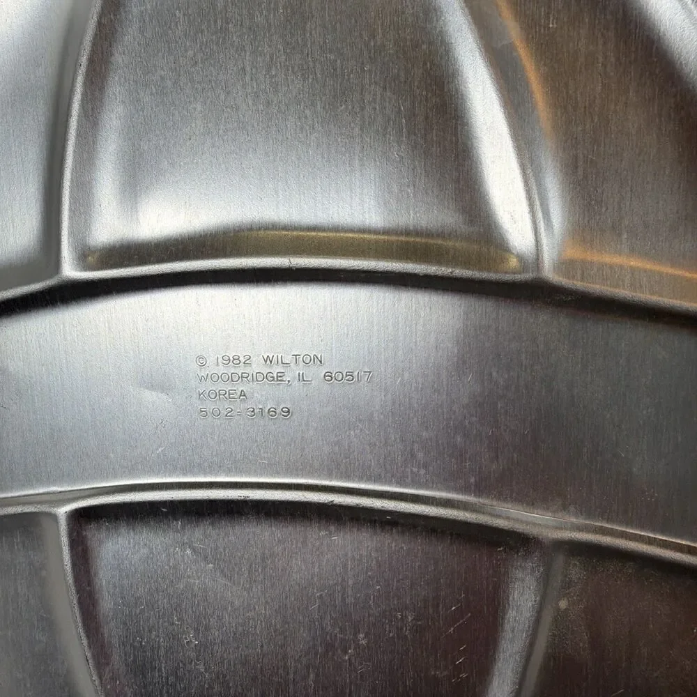 Vtg 1982 Wilton Hot Air Balloon Cake Pan 502-3169 & 6 Cavity Mini Balloons Set